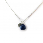 Les Tr&eacute;sors De Lily [N3745] &ndash; sinine Min&eacute;ralia kaelakee h&otilde;be