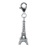 Les Tr&eacute;sors De Lily [Q4892] - h&otilde;bedane ripats  Eiffeli torn  h&otilde;bedane (roodiumiga kaetud) - 20x8 mm h&otilde;be
