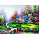 Teemantv&auml;rvimine Maastikuk&uuml;la Villa Kodukaunistus Teemanttikandid 20X30CM