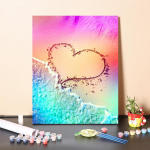 DIY maalimine numbrite j&auml;rgi Digitaalne &otilde;limaal Hobid Numbrid &Otilde;limaal Numbrid &Otilde;limaal Kujutav kunst Kodukaunistus 40x50cm no frame