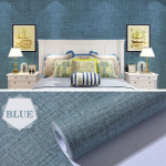 10 m veekindel isekleepuv PVC tapeet M&ouml;&ouml;blikleebised Kontakt Paber DIY Kodukaunistus 10m sinine