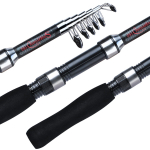 SOUGAYILANG &otilde;ngeritv 1,6M kaasaskantav teleskoopne &otilde;ngekepp, ketramine kala k&auml;sitsi p&uuml;&uuml;giks Mere ridv ookeani&otilde;nge kalap&uuml;&uuml;k 1.6M must