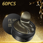 60 tk Black Pearl silmamask kollageeni geel kortsudevastane toitev helendav silmaplaaster 60pcs