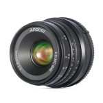 Andoer 25mm F1.8 APS-C k&auml;sitsi teravustamise kaamera objektiiv, suure avaga lainurk, Sony jaoks must