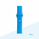 Silikoonrihm Apple Watchi k&auml;ev&otilde;ru jaoks 44 mm 40 mm 38 mm 42 mm kellarihm Apple Watchi rihma jaoks Correa Iwatchi seeria jaoks 7 6 Se 5 4 3 42 44mm SM