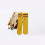 S&uuml;gistalvised T&uuml;drukute P&otilde;lvedega Pikad Sokid Leopardimustrilised Triibulised Pehmed S&auml;&auml;resoojendajad Puuvillased sukad Sukkp&uuml;ksid 2-12A lastele Lastele