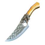 6-tolline sepistatud konditusnuga roostevabast terasest k&ouml;&ouml;ginuga lihal&otilde;ikur k&ouml;&ouml;gis toiduvalmistamist&ouml;&ouml;riistadele jahinuga No cover