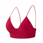 Bymermaids Fitness Yoga Top Deep V Sexy Triangle Cup Bralette Boneless Spordirinnahoidja &Otilde;mblusteta Push Up rinnahoidja Naiste Tube Top Crop Top M
