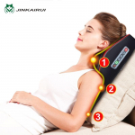 Jinkairui Neck Massager Auto Kodu Emakakaela Shiatsu Massaaž &Otilde;la Selg Talje Keha Elektriline Massaaž Padjapadi leevendab valu