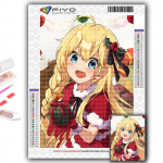 Teemantmaaling j&otilde;ulupuu j&otilde;ulupuu lumememm teemantmosaiik k&auml;sit&ouml;&ouml; teemanttikandid maalid Full Round 20X30CM