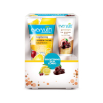 Everyuth Naturals Brightening Skin Combo Lemon Cherry Face Wash + Tan Removal Scrub & Pack, 200 g