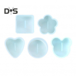 1 komplekti plastikust riisikuju tegija BPA-vaba spetsiaalne riisipalli Bento pressvorm sinine