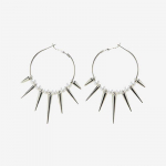 Grunge Rock Aksessuaarid Rivet Hoop K&otilde;rvar&otilde;ngad Lahedad Hip Hop K&otilde;rvar&otilde;ngad Naistele Egirl Jewelry Punk Korea mood
