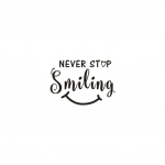 &Auml;RA KUNAGI L&Otilde;PETA NAERATAMIST Kodukujundusega seinakleebis Magamistoa vin&uuml;&uuml;list seinamaaling One Size must