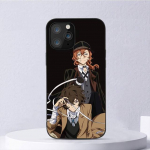 Anime Bungou hulkuvad koerad Dazai Osamu telefoni&uuml;mbris Iphone 11 12 Mini 13 14 Pro Xs Max X 8 7 6s Plus 5 Se Xr Shell jaoks iPhone12mini