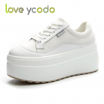 Love Ycodo kevadised ja s&uuml;gisesed naiste ja t&uuml;drukute paksu tallaga moodsad madalad vabaaja saapad 39