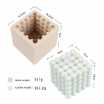 Suure mulliga silikoonvorm 3D suur mullvormi valmistamine betoonist Jumbo p&uuml;ramiid Rubik &uuml;mmargune pall k&uuml;psetamiseks &scaron;okolaadi valmistamine E