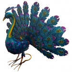 Metallist paabulinnukuju Dekoratiivskulptuur Kujukesed K&auml;sit&ouml;&ouml; Majapidamistarbed sise-v&auml;lisaia sise&otilde;ue sisekujunduseks