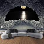 Boheemlaste Kawai kunst t&auml;hetaeva kivi Gobel&auml;&auml;n Seinaripp Geomeetria Hipi gobel&auml;&auml;n Kodu Toa Sisustus Esteetiline Kaunistus 150x150cm