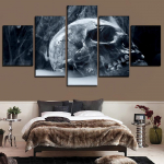 L&otilde;uendikunstitr&uuml;kk Plakat Seinakaunistus 5 t&uuml;kki Suitsukolju abstraktne maal Kodukaunistus Modulaarne pilt elutuba 20x35cm*2 20x45cm*2 20x55cm*1