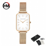 Hannah Martin Luksuslik naiste k&auml;ev&otilde;ru kvartskell Ultra&otilde;huke lihtne moodne jaapani liikumisega roostevabast terasest v&otilde;rgust rihmakell