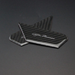 For Alfa Romeo Giulia Stelvio car interior accessories carbon fiber door inner bowl decoration sticker decoration patch 2psc