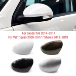 VW Tiguan 2009-2017 Sharan 2012- auto tiivaukse k&uuml;lgmise tahavaate peegli korgi korpuse kaane jaoks Skoda Yeti jaoks white left black