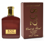 Parf&uuml;&uuml;mvesi meestele Andre L`arom Vent Du Nord 85`2, Famille Grasse Parfums, valmistatud Prantsusmaal 100 ml