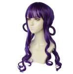 Anime Jibaku Shounen Hanako-kun Akane Aoi Long Grape Purple stiilis Cosplay kuumakindlad s&uuml;nteetilised juukseparukad One Size lilla