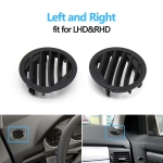 Auto eesmine armatuurlaud vasak parem tagumine ventilatsiooniava iluv&otilde;re paneeli kate Mercedes Benz GLK klass X204 220 250 300 350 jaoks Small ac vent black