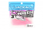 Jackall Soft Lure SW Light M&auml;ng Peke Ring 3.0 Glow Hot Pink (4330)