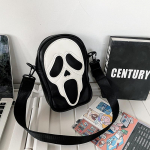 Unisex Crossbody kott Funny Ghost Skeleton Crossbody &otilde;lakott PU v&auml;ike &otilde;lakott One Size must