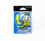 Peibutus VJ-36 Jig Head Decibo Worm Hook Jig Head suurus 1/0, 1/8 untsi (5273)