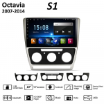 Juhtmeta Androidi autoraadio Carplay jaoks Skoda Octavia 2007-2014 auto multimeedia videopleier Navigatsioon GPS WIFI Android 2 Din 2+32GB 1+16GB