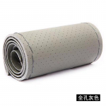 Car Steering Wheel Cover Non-Slip Soft Artificial leather 38cm With Needles And Thread Braid On Steering-Wheel Car must