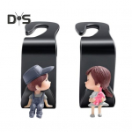 1 paar auto tagaistme peatoe konksud armsad multifilmid tagaistme riidepuud auto k&auml;ekotid riidekonksud auto salongi tarvikud