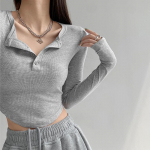 Naiste vabaaja n&ouml;&ouml;pidega T-s&auml;rgid Naiste moetopid Aktiivsed riided T&uuml;drukutele Y2K Ts&auml;rgid Sportlikud topid Naiste s&auml;rkidele Sportlikud topid S suit 45kg