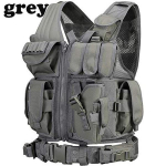Meeste s&otilde;jaline taktikaline vest, mitme taskuga eemaldatav armee v&otilde;itlusvest t&auml;iskasvanute/laste jahijope CS Airsoft paintballi m&auml;ngukaitsevarustus
