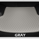 Car trunk mat for MAZDA CX-3 2018 cargo liner carpet interior accessories hall v&auml;rv