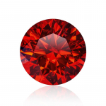 Cellacity v&auml;rvilised lahtised moissaniitkivid 0,5-3CT Rainbow Pi mustad moissaniitid s&auml;ravad peened ehted, &uuml;mmargused laboris kasvatatud teemandid 5mm - 0.5 CT(1 pcs) granaat