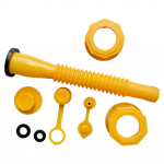 Asendusgaasikannu v&auml;ljavooluotsiku ventilatsioonikomplekt plastist gaasiballoonidele, vana t&uuml;&uuml;pi kork