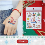 Temporary Tattoo Sticker Christmas Tattoo Sticker Waterproof but Easy Remove