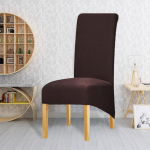 1/2/4/6 t&uuml;kki XL suuruses veniv tooli kate, pikk seljatoe toolikatted j&otilde;uludeks pulmapidu bankett restoran hotelli s&ouml;&ouml;gituba 2 Pieces &scaron;okolaad