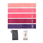 5 tk jooga vastupidavusrihm 5/10/20/30/40 LB harjutuste silmuspael, j&otilde;utreening Crossfit pingutusrihm meestele, naiste keha venitav elastne riba mitmev&auml;rviline