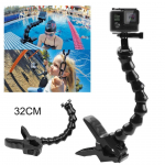 Serpentine k&auml;e l&otilde;uad Flex Clamp kinnitusklamber + kael Gopro Hero jaoks 9/8/7/6/5/4