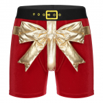 J&otilde;ulup&uuml;hade festivali kost&uuml;&uuml;m Meeste sametp&uuml;ksid kohvrid alusp&uuml;ksid uhke kleit pidu M punane