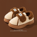 Naiste karusnahast majakingad Memory Foam Moccassin sussid Talvised soojad fliisvoodriga kunstnahast kodukingad libisemisvastase tallaga siseruumides kasutatavad jalan&otilde;ud 36-37