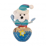 L&auml;bipaistev j&otilde;ulukommipurk multifilmiga J&otilde;uluvana P&otilde;hjap&otilde;dra Lumememme Karu Kaas Korduvkasutatav plastikust Minikommikonteiner Peo soodustused D