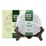 Dayi 7542 Puerh Toores Teekook Yunnan Pu-erh Sheng Tee Pu'er Roheline Tee Salenemine 1Pc