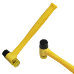 Kummist haamer, kahe k&uuml;ljega pehme vasar koos ergonoomilise kujuga p&otilde;rutus-/libisemisvastase k&auml;epidemega ehete ja naha k&auml;sit&ouml;&ouml; puidut&ouml;&ouml;tlemiseks